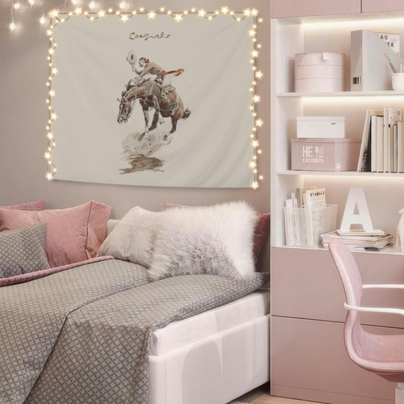 Other - NEW! Cowgirl Wall Tapestry 50x60